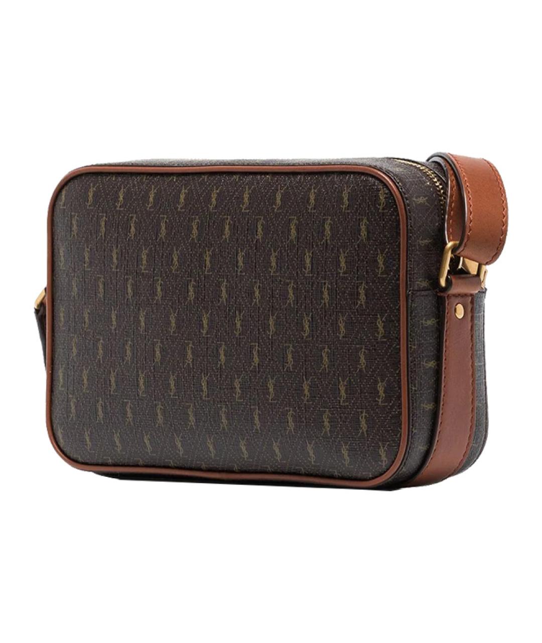 SAINT LAURENT Кожаная сумка через плечо, фото 2