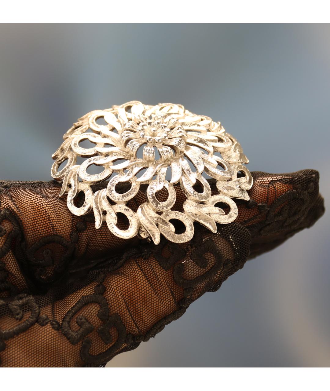 MONET Серебряная с серебряным покрытием булавка / брошь, фото 3