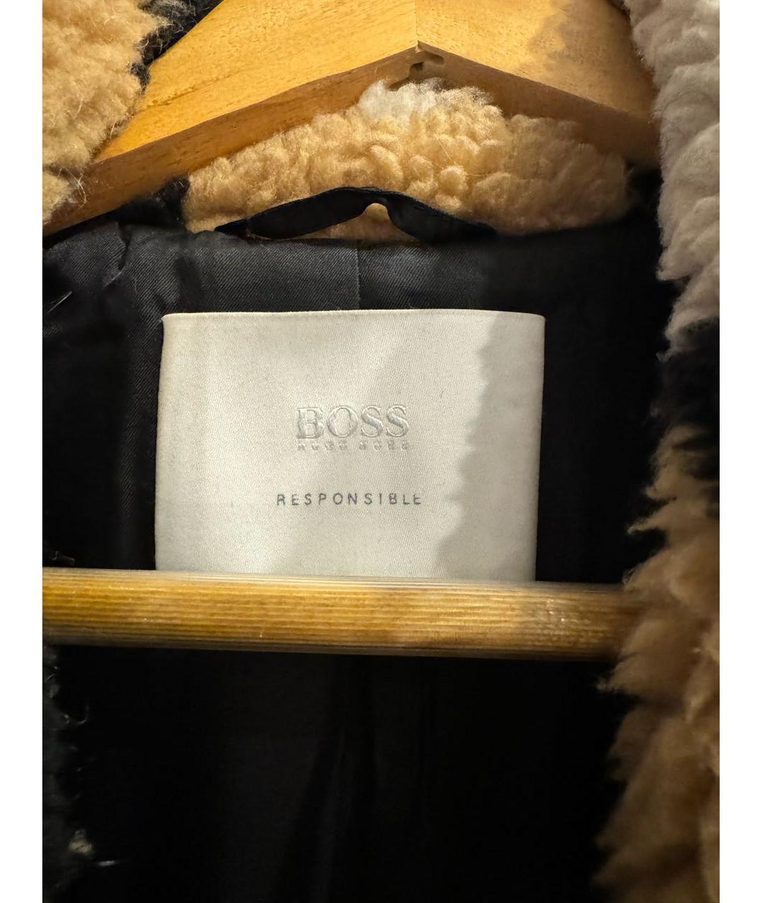 HUGO BOSS Мульти полиэстеровая шуба, фото 5