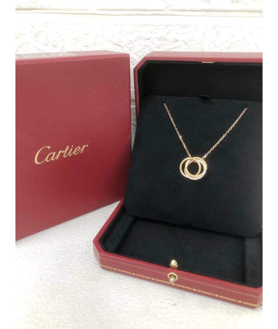 CARTIER Золотое колье из розового золота, фото 2