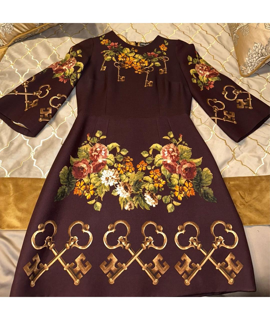 DOLCE&GABBANA Шерстяное повседневное платье, фото 2