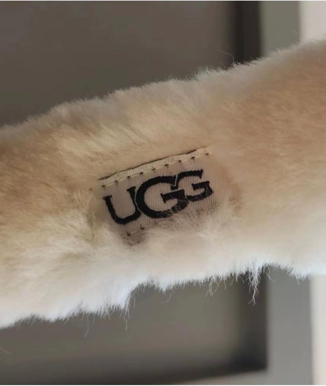 UGG AUSTRALIA Оранжевое шерстяные наушники, фото 2