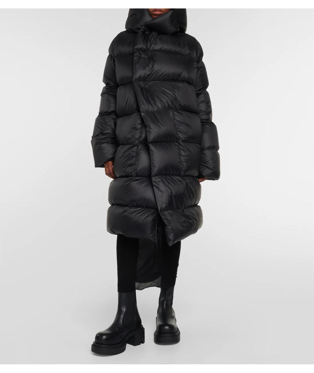 RICK OWENS Черный пуховик, фото 6