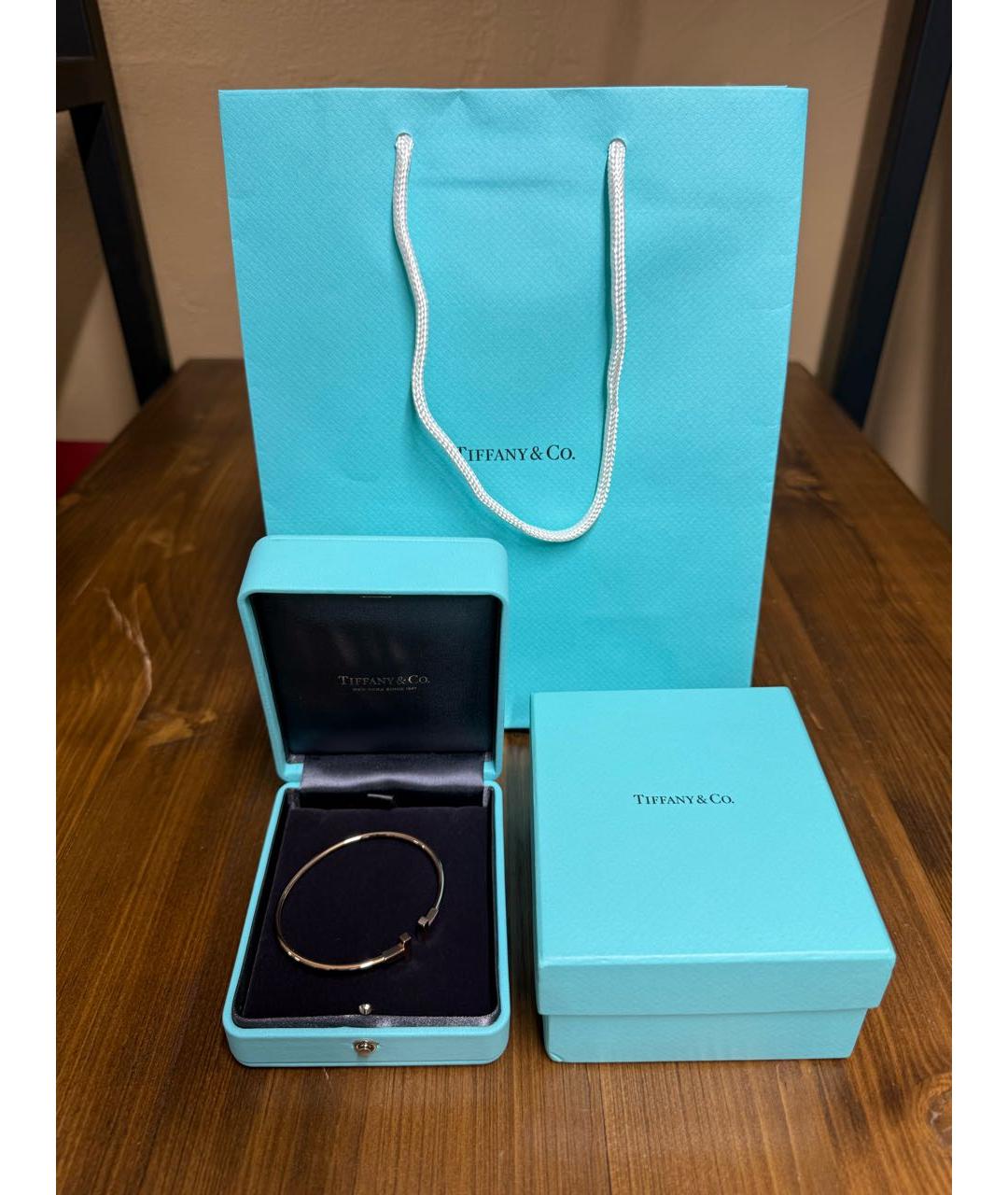TIFFANY&CO Золотой браслет из розового золота, фото 2