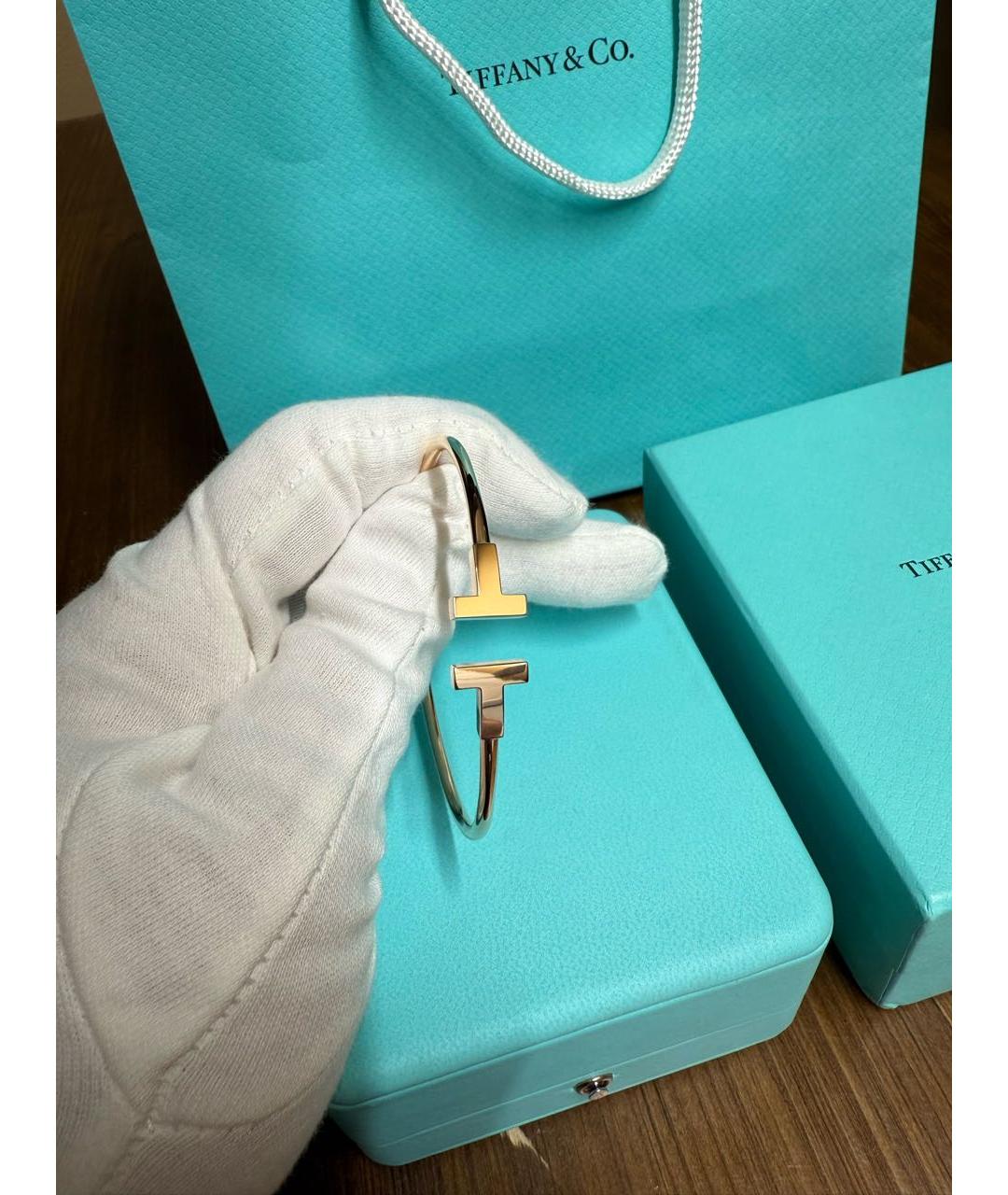 TIFFANY&CO Золотой браслет из розового золота, фото 6