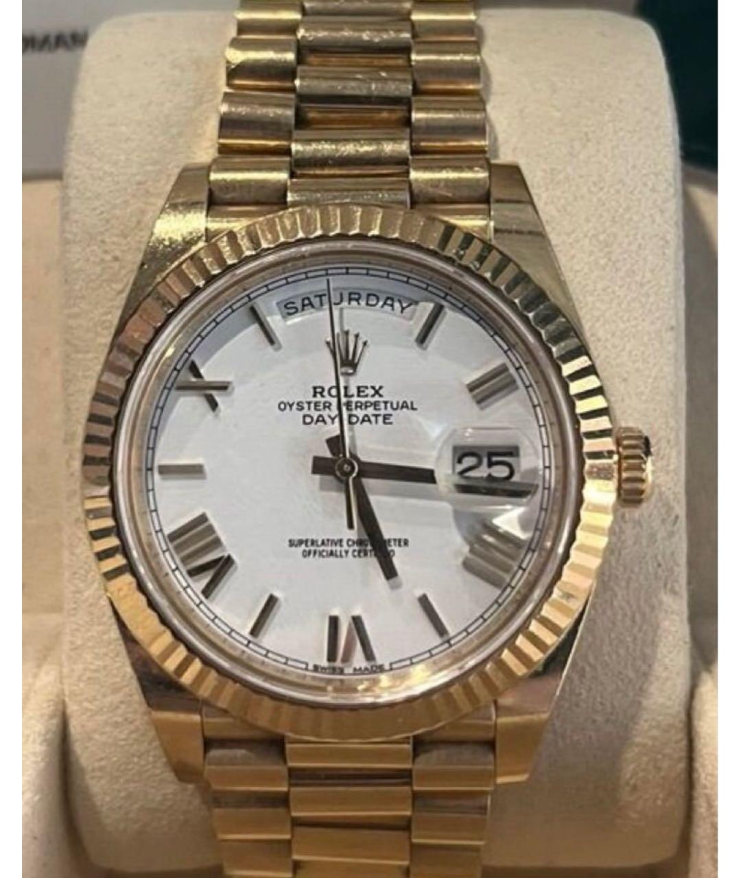 ROLEX Золотые часы из желтого золота, фото 2