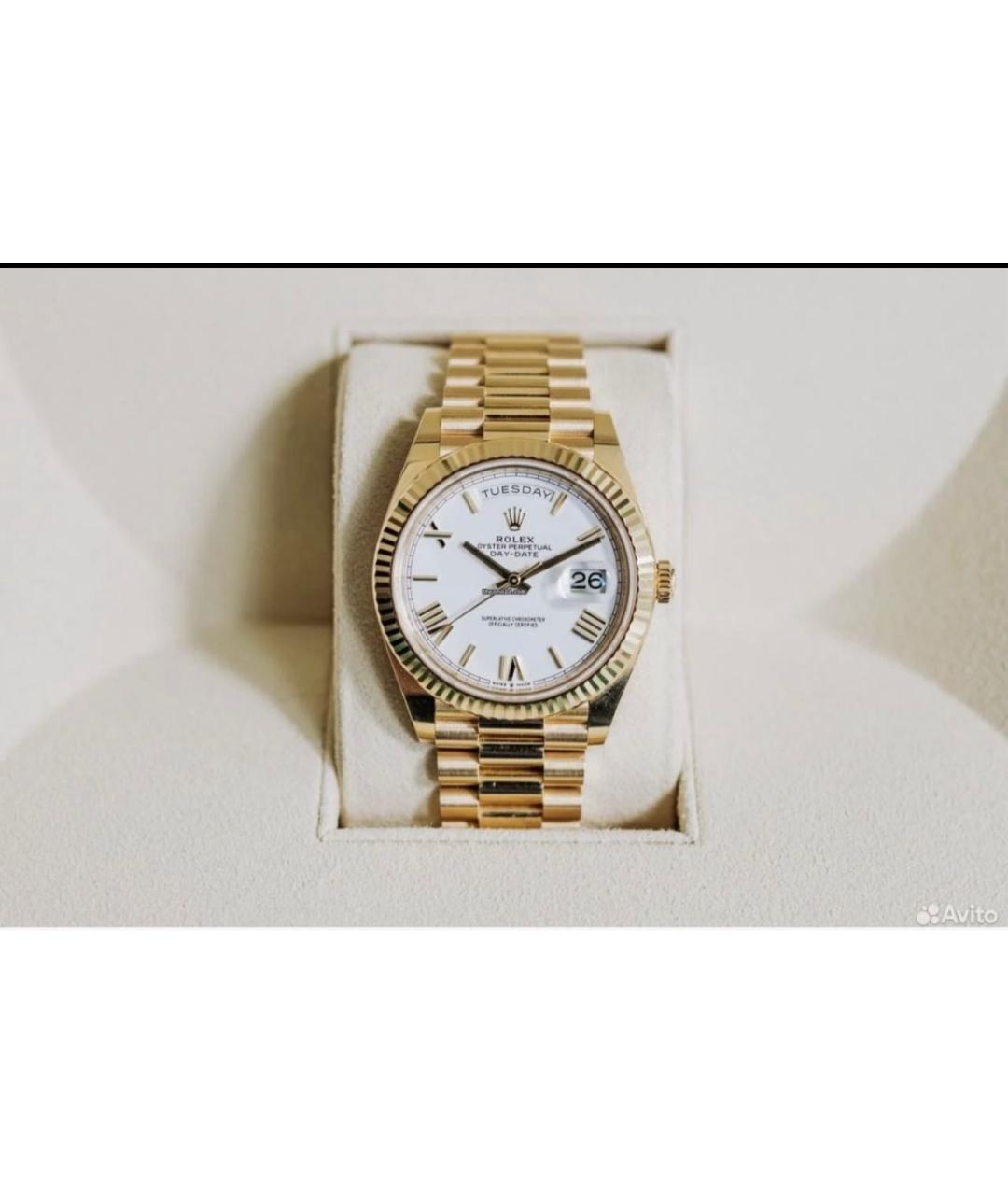 ROLEX Золотые часы из желтого золота, фото 3