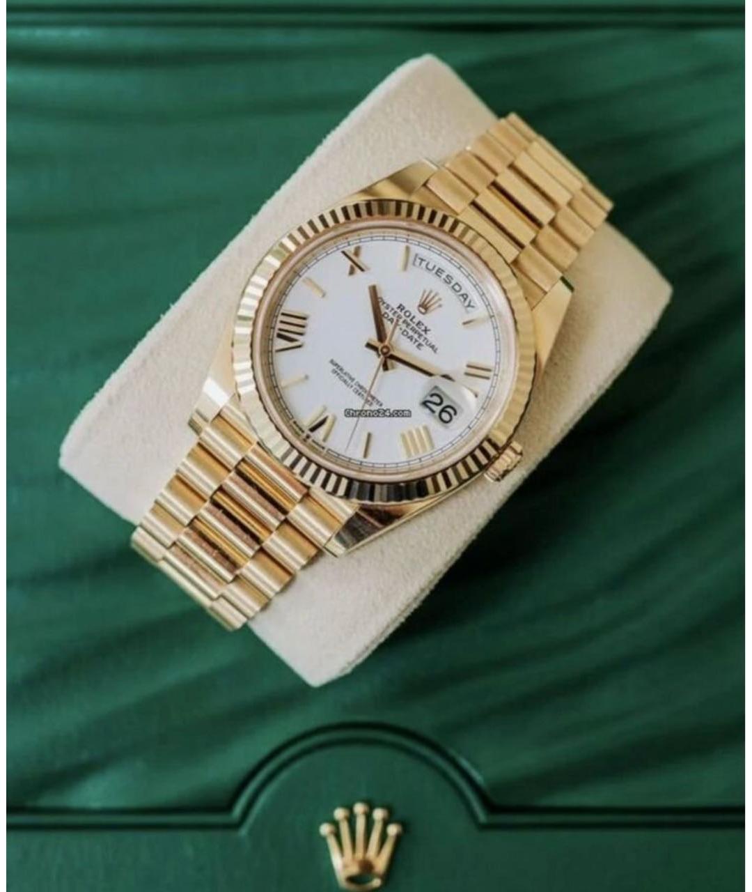 ROLEX Золотые часы из желтого золота, фото 4