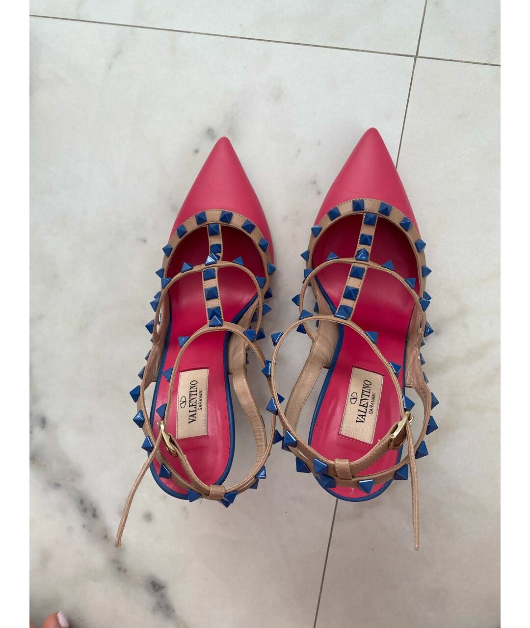 VALENTINO Мульти кожаные туфли, фото 3