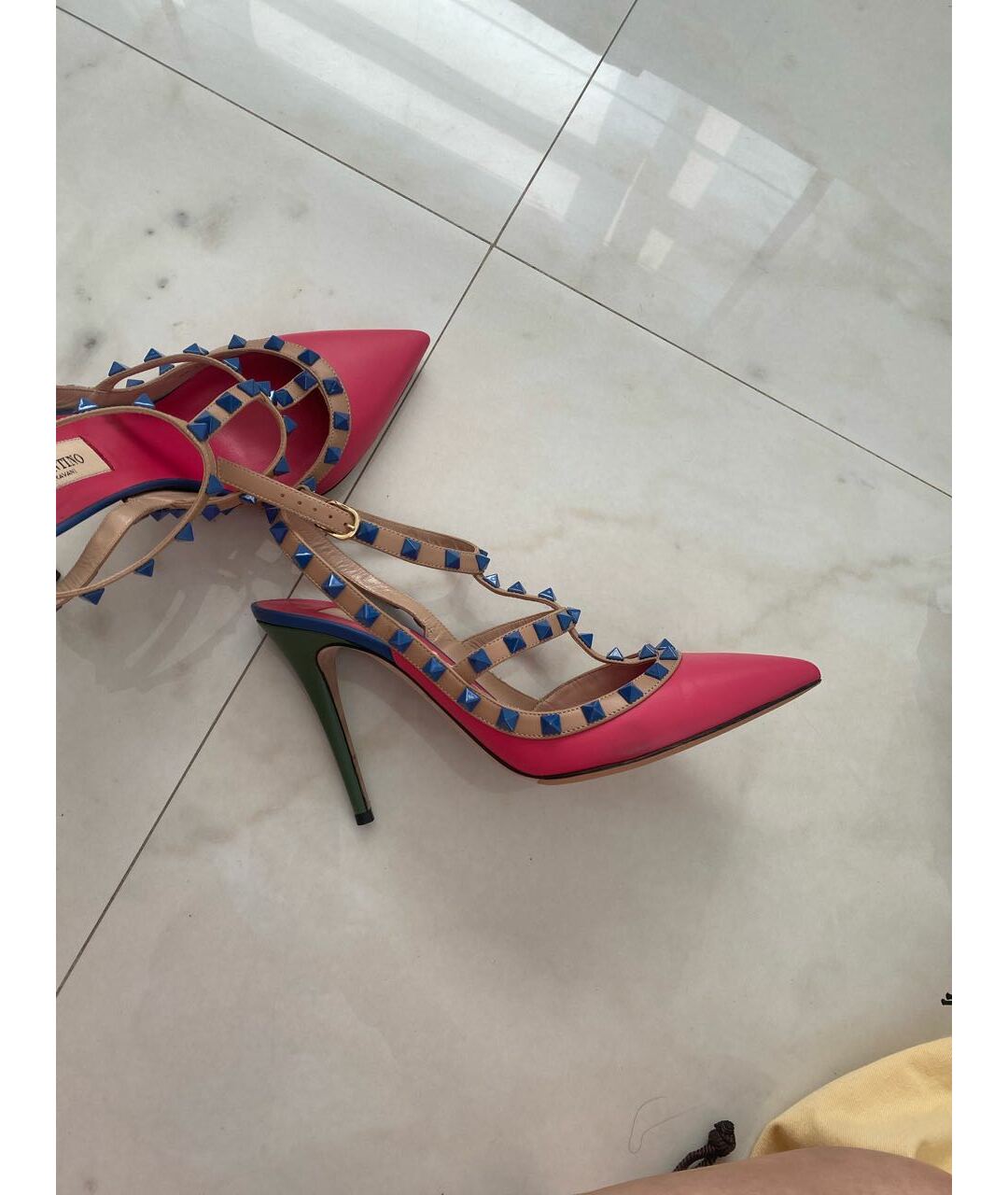 VALENTINO Мульти кожаные туфли, фото 6