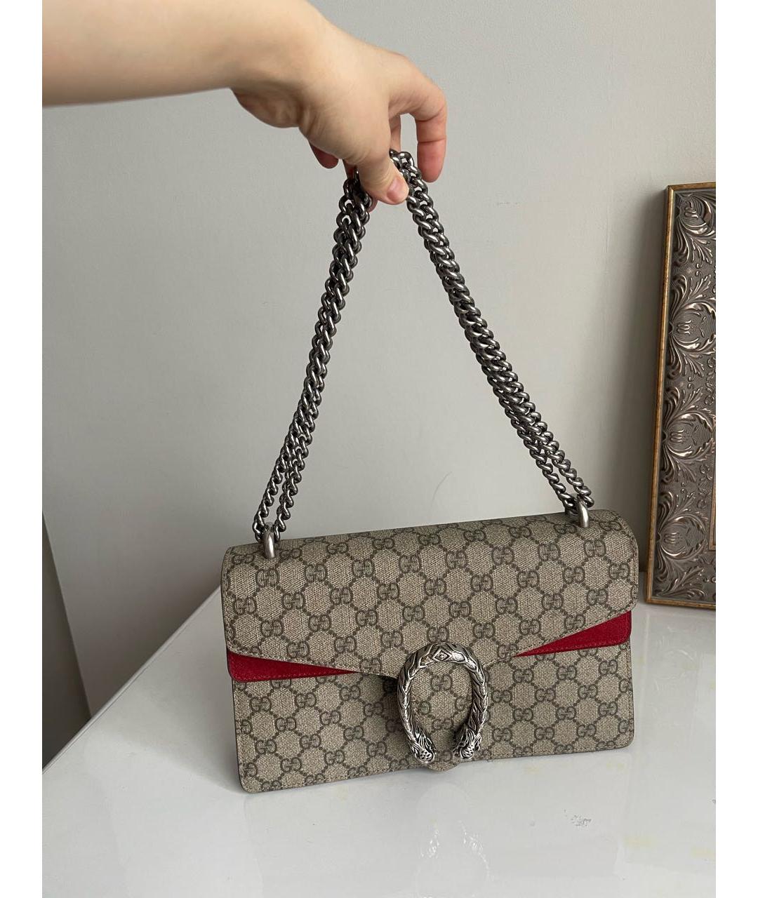 GUCCI Бежевая сумка через плечо, фото 6