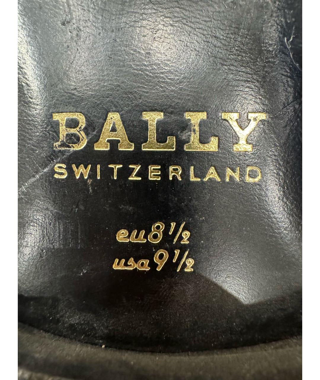 BALLY Черные туфли из лакированной кожи, фото 6