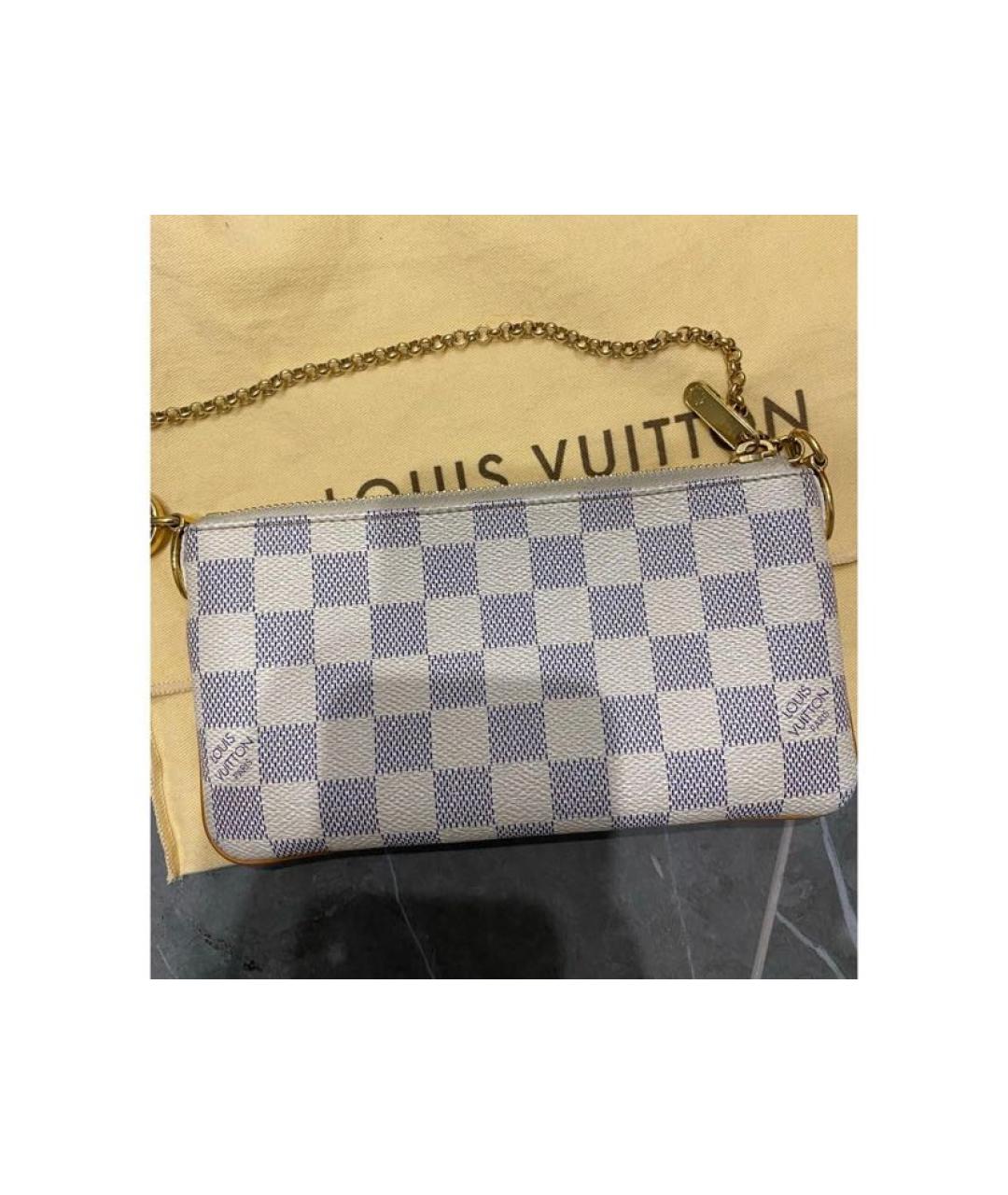 LOUIS VUITTON Белая сумка с короткими ручками, фото 3