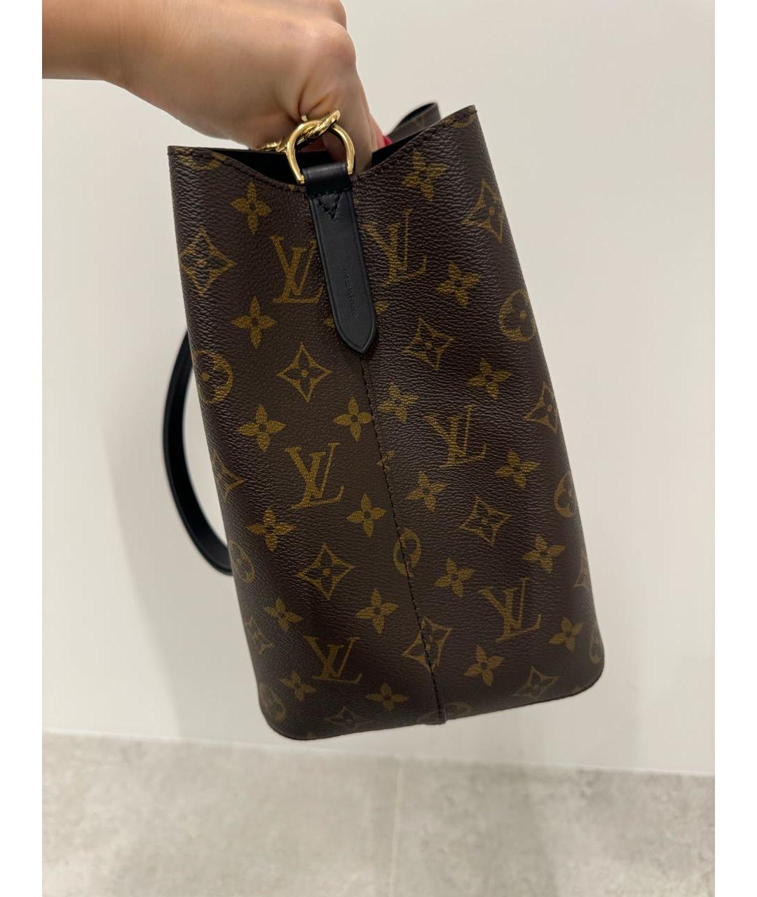 LOUIS VUITTON Коричневая сумка через плечо, фото 8