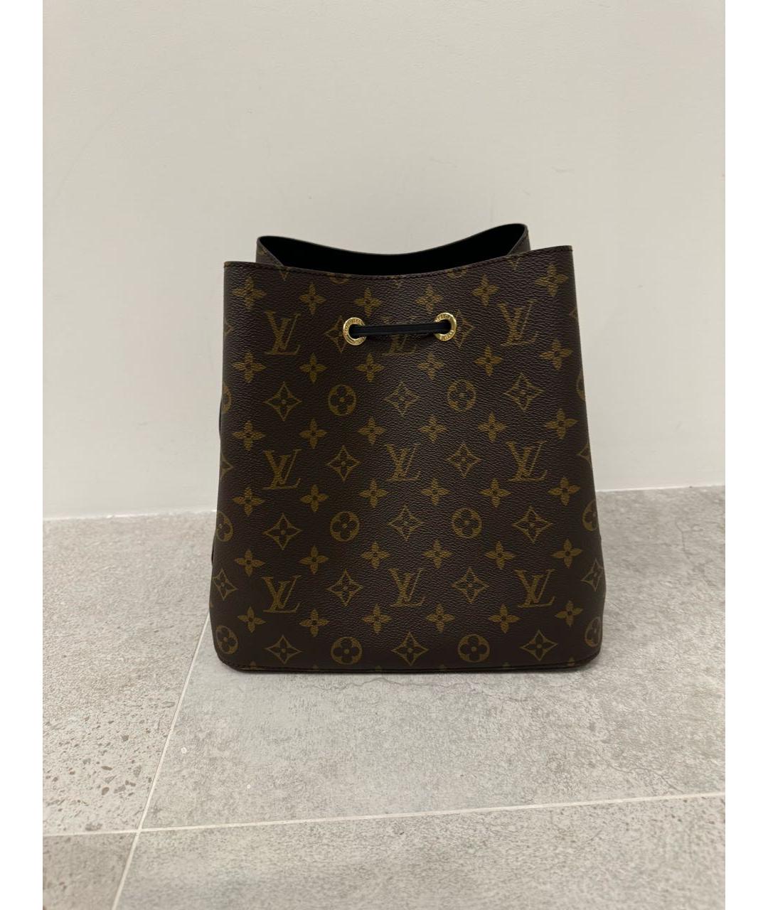 LOUIS VUITTON Коричневая сумка через плечо, фото 3