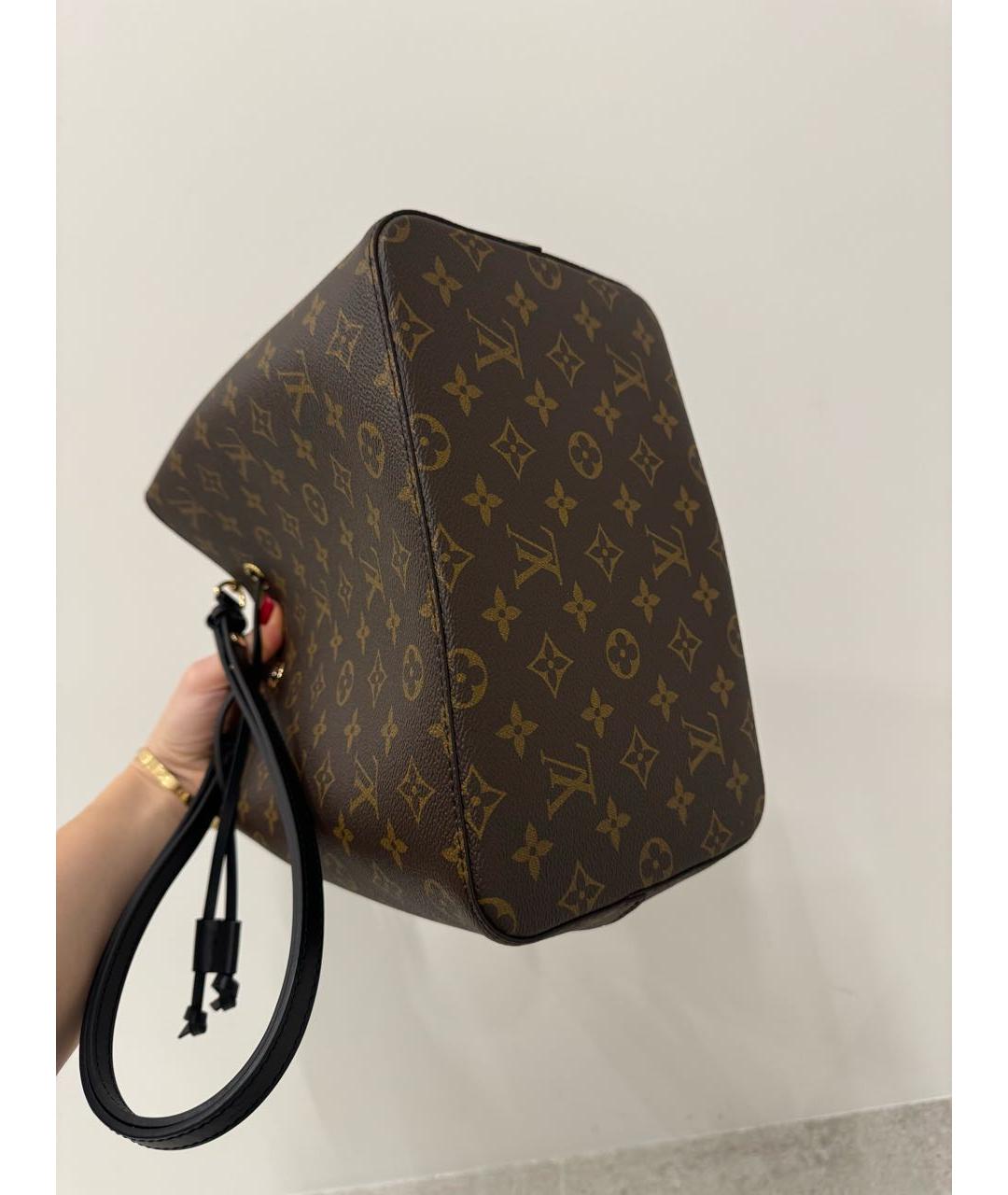 LOUIS VUITTON Коричневая сумка через плечо, фото 7