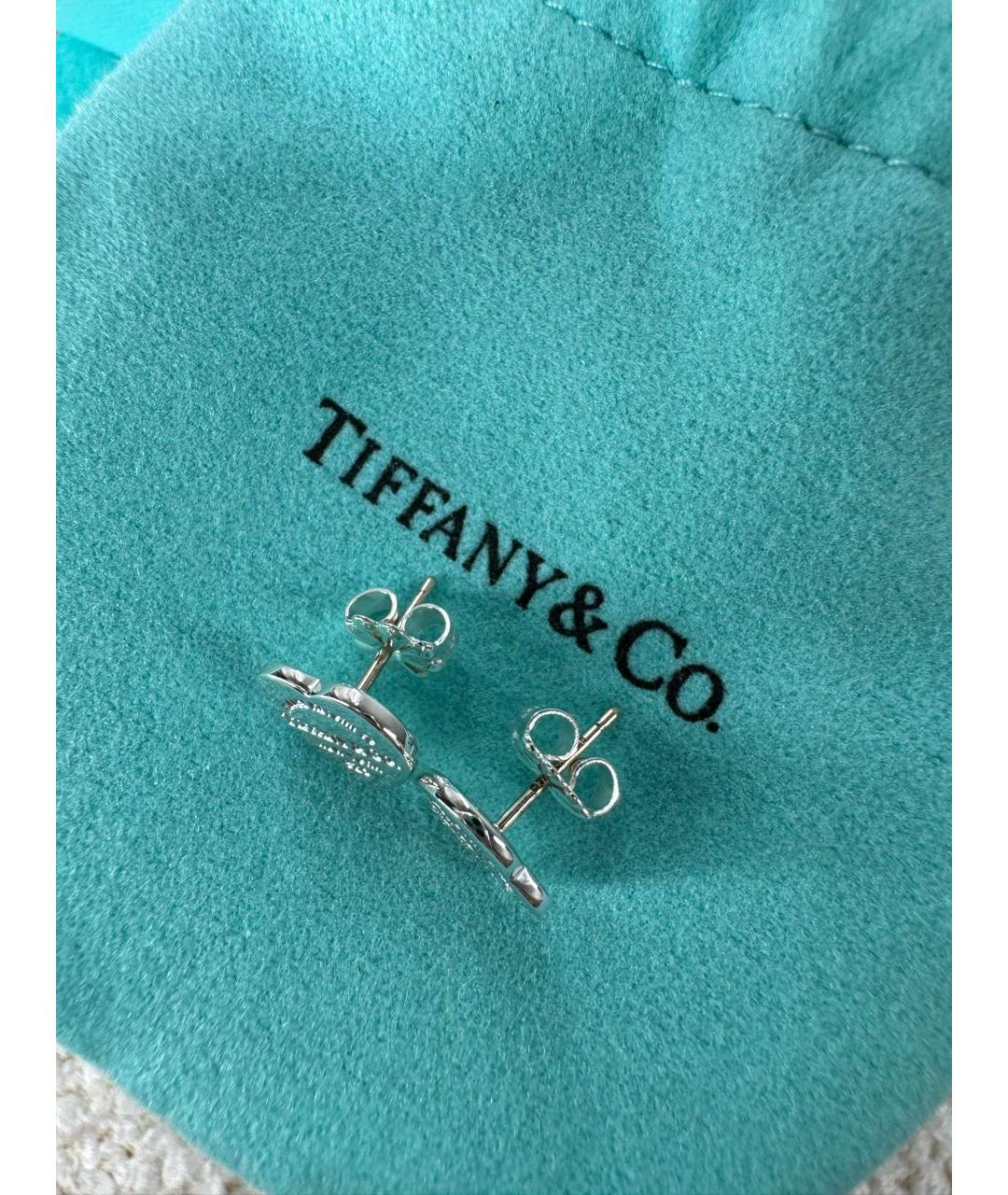 TIFFANY&CO Серебряные серебряные серьги, фото 8