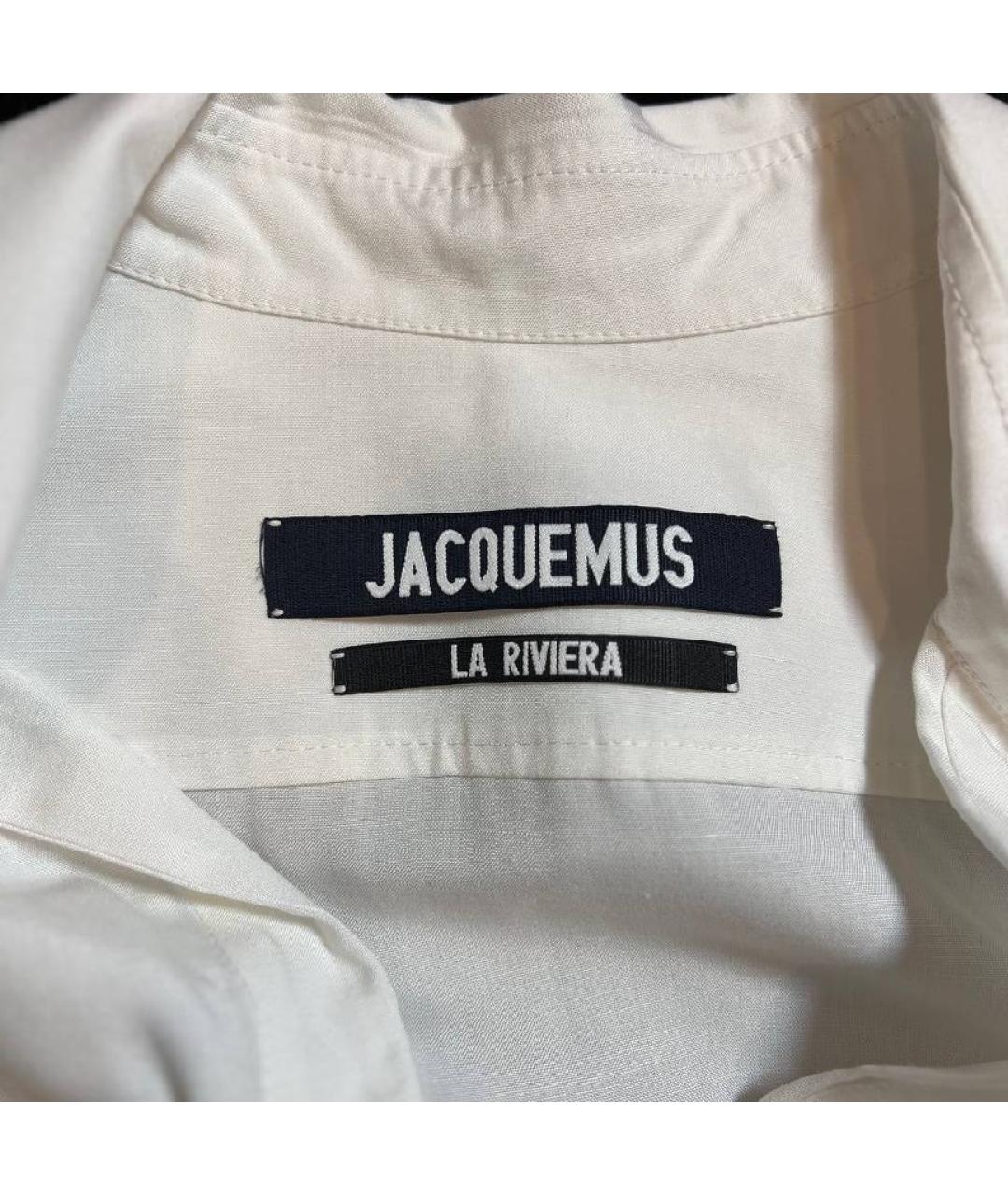 JACQUEMUS Белая блузы, фото 7