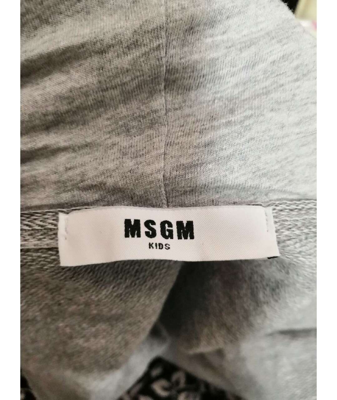 MSGM KIDS Серый хлопковый жакет / жилет, фото 4