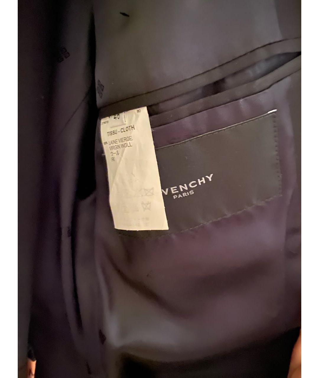 GIVENCHY Черный классический костюм, фото 2