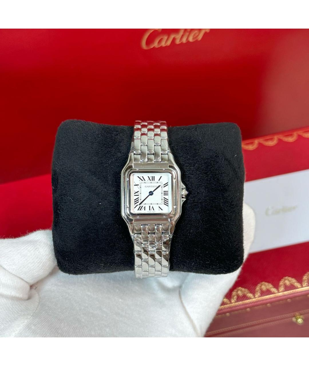 CARTIER Серебряные часы, фото 2