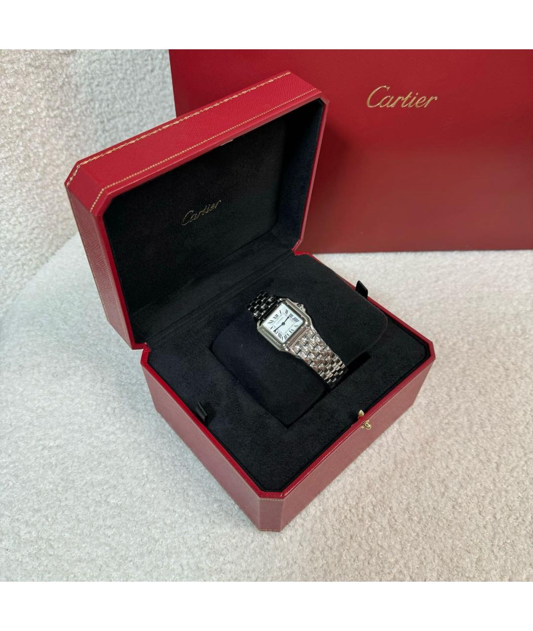 CARTIER Серебряные часы, фото 6