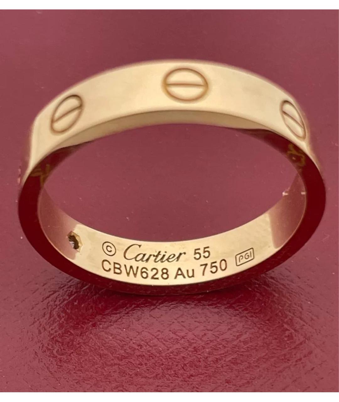 CARTIER Золотое кольцо из розового золота, фото 3