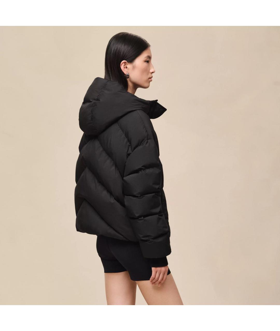 HERMES Черная полиэстеровая куртка, фото 7