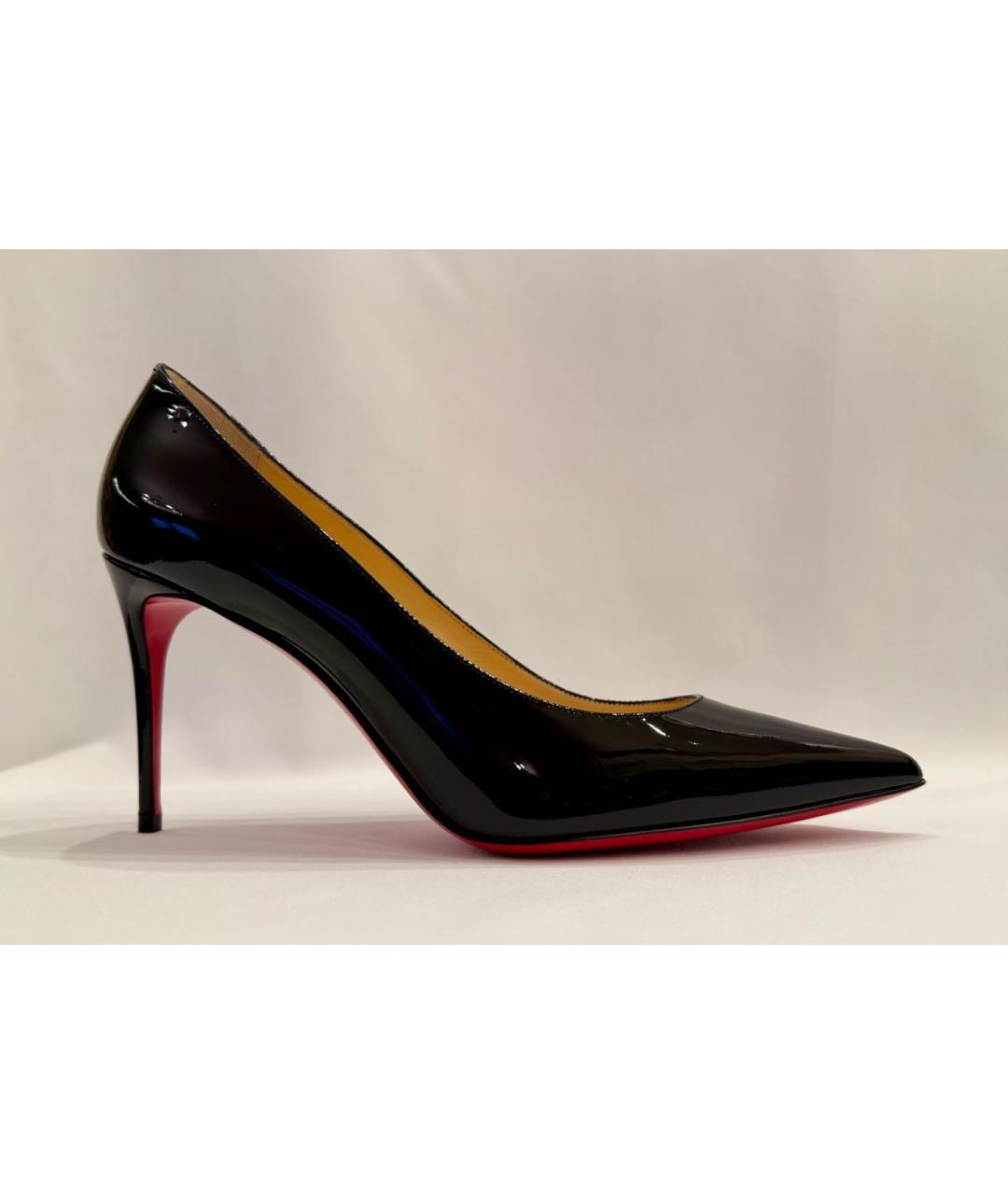 CHRISTIAN LOUBOUTIN Черные туфли из лакированной кожи, фото 8