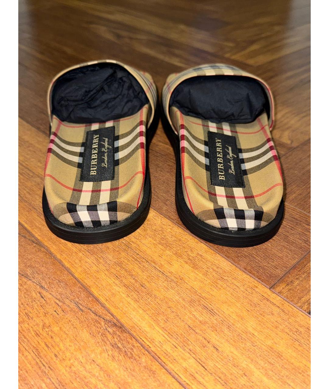 BURBERRY Мульти шлепанцы, фото 3