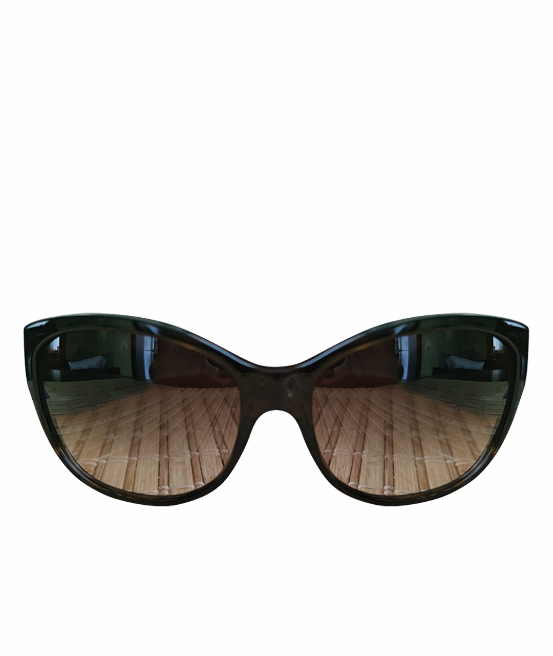 DOLCE&GABBANA Коричневые пластиковые солнцезащитные очки, фото 1