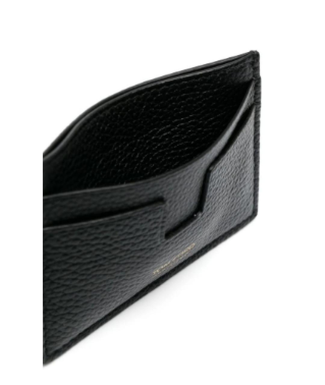 TOM FORD Черный кожаный кошелек, фото 5