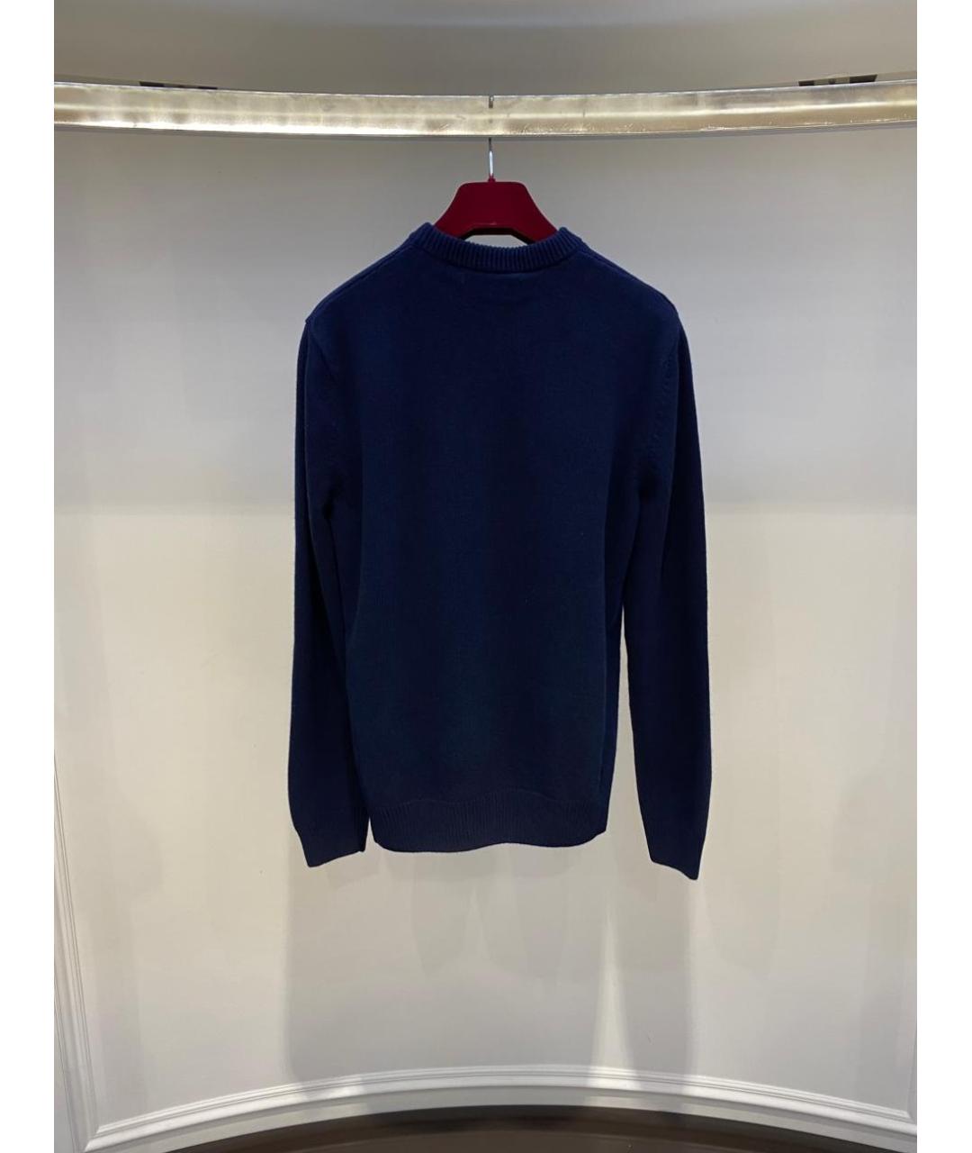 GUCCI Темно-синий джемпер / свитер, фото 2
