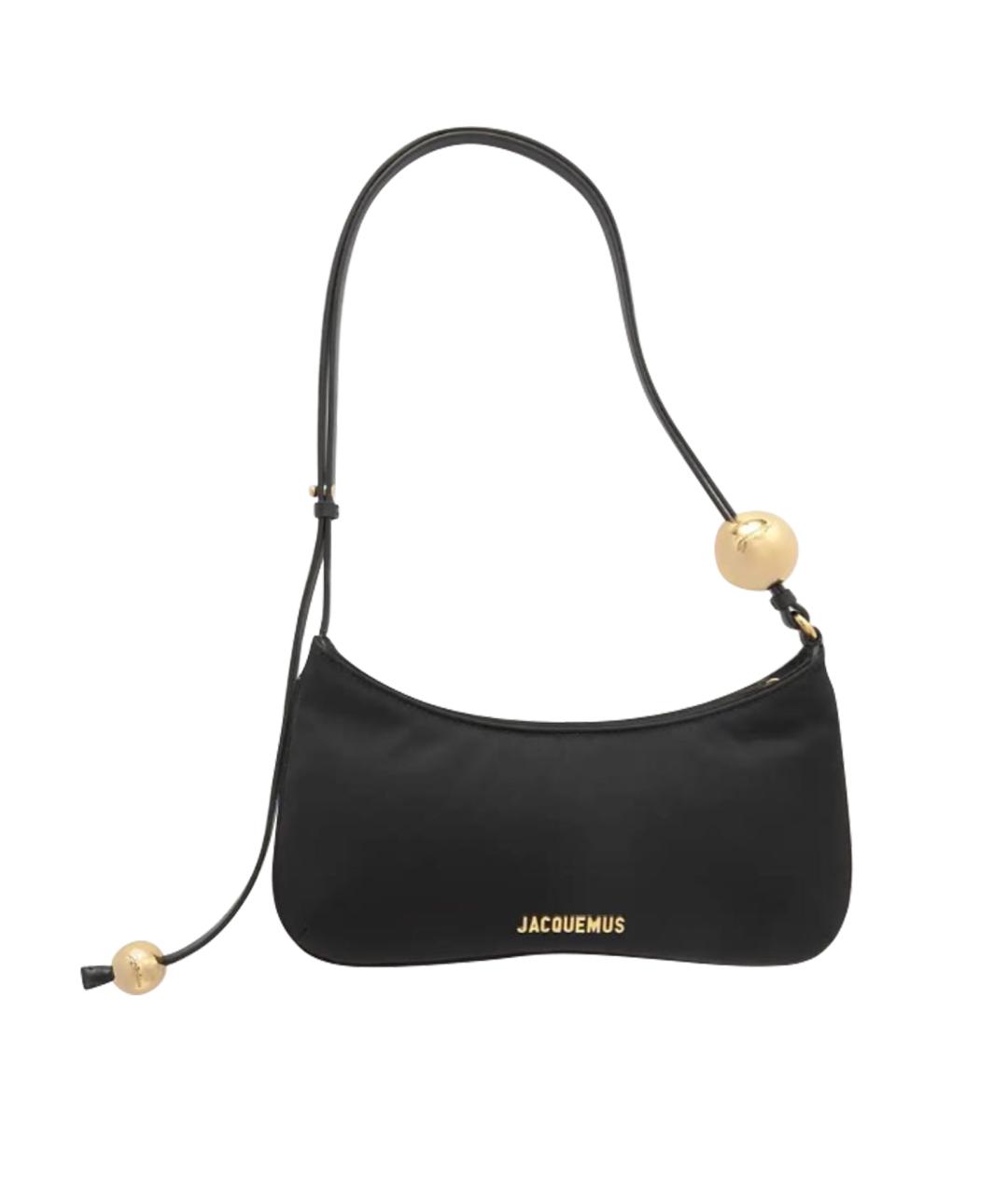 JACQUEMUS Черная сумка через плечо, фото 1