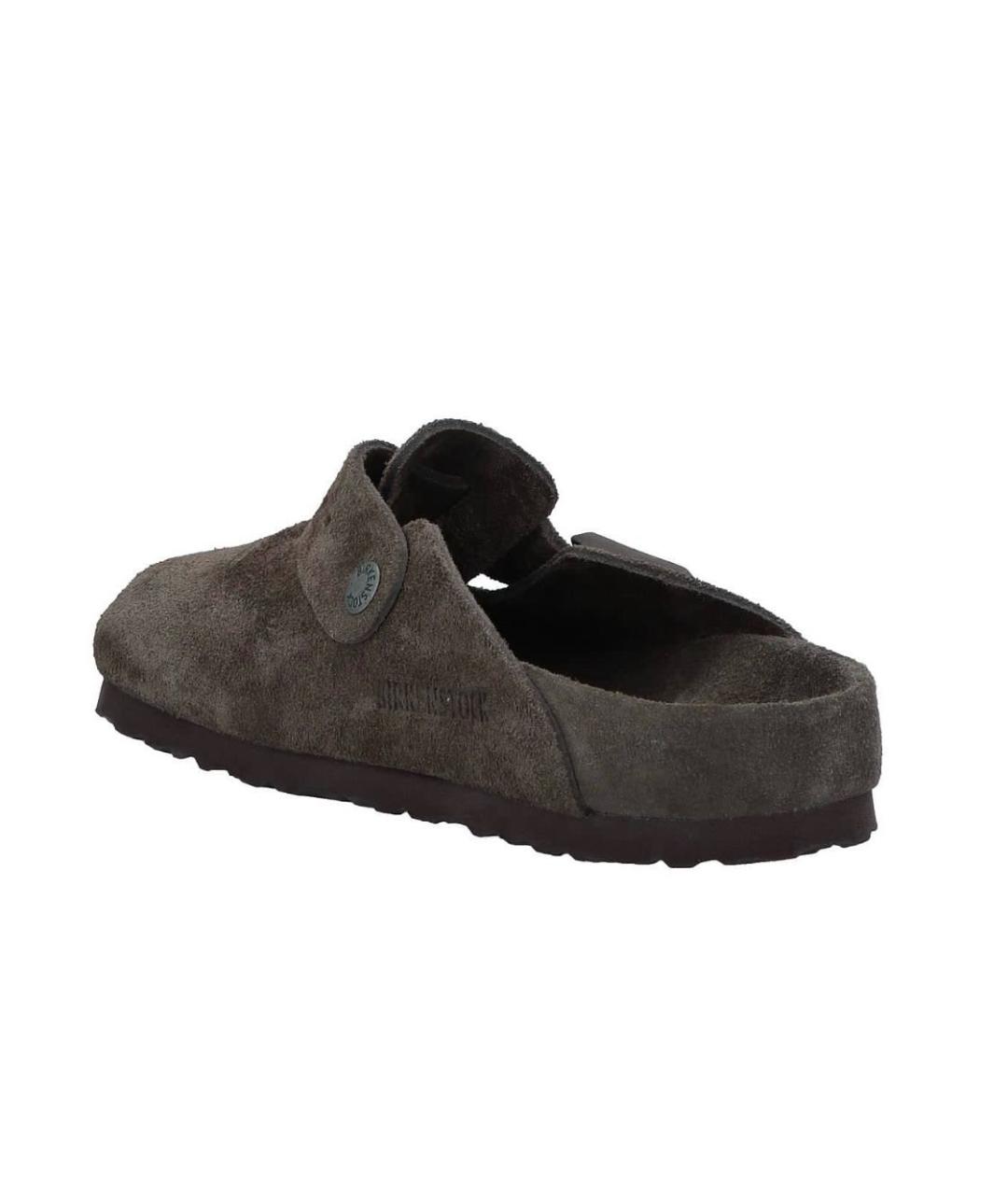 BIRKENSTOCK Замшевые сабо, фото 4