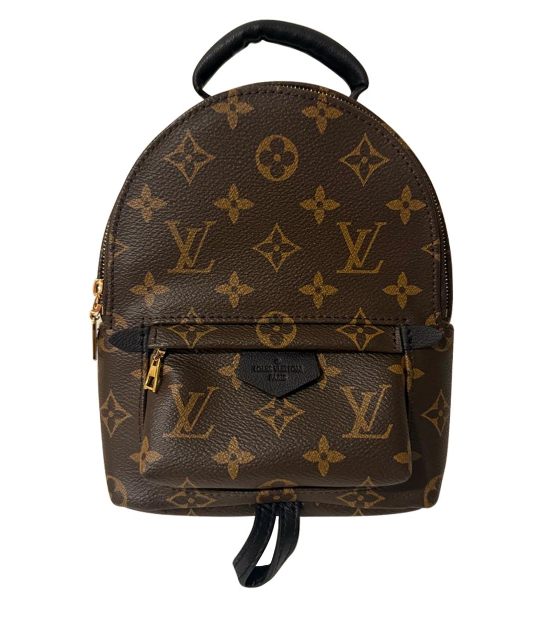 LOUIS VUITTON Коричневый рюкзак, фото 10