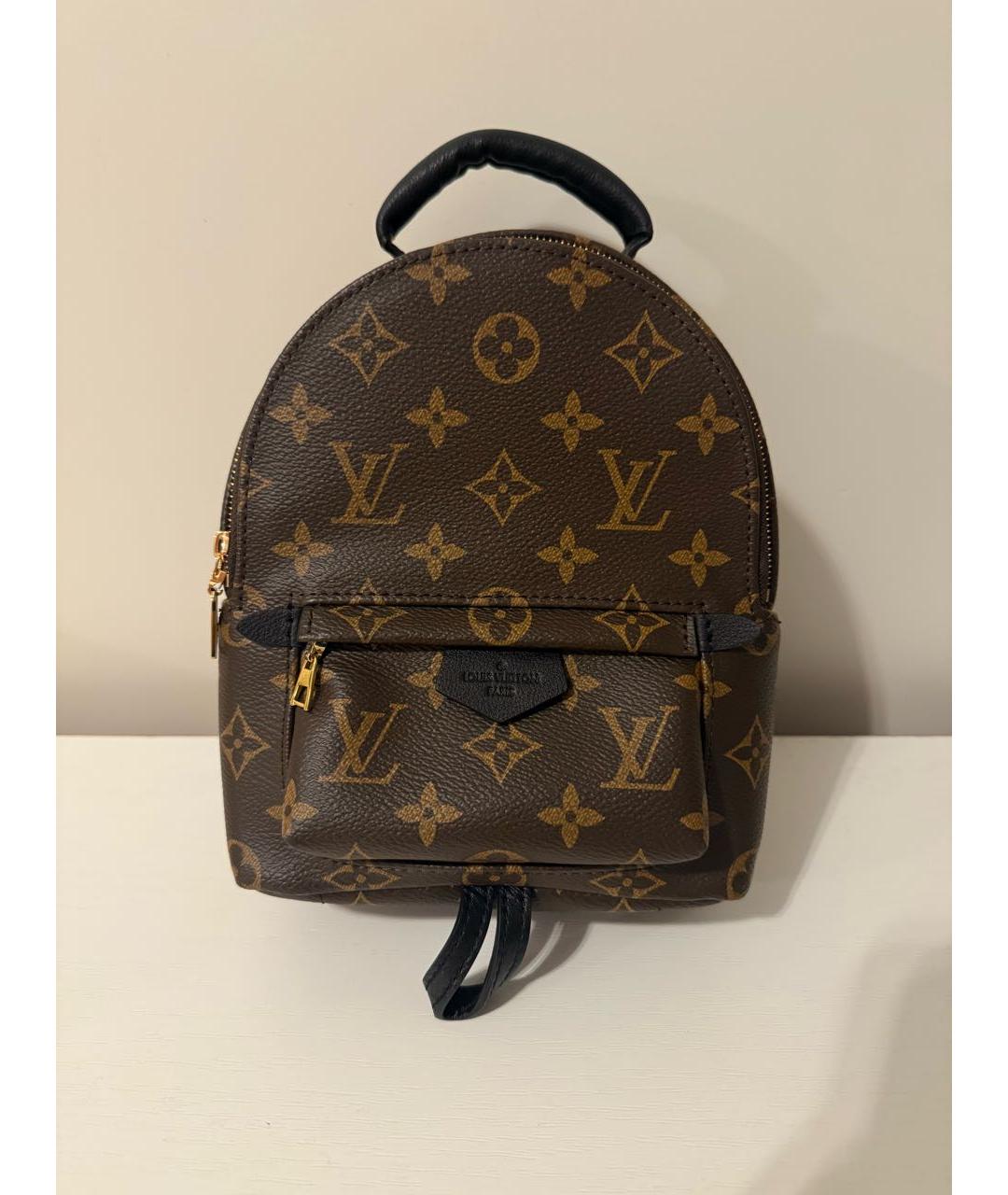 LOUIS VUITTON Коричневый рюкзак, фото 9