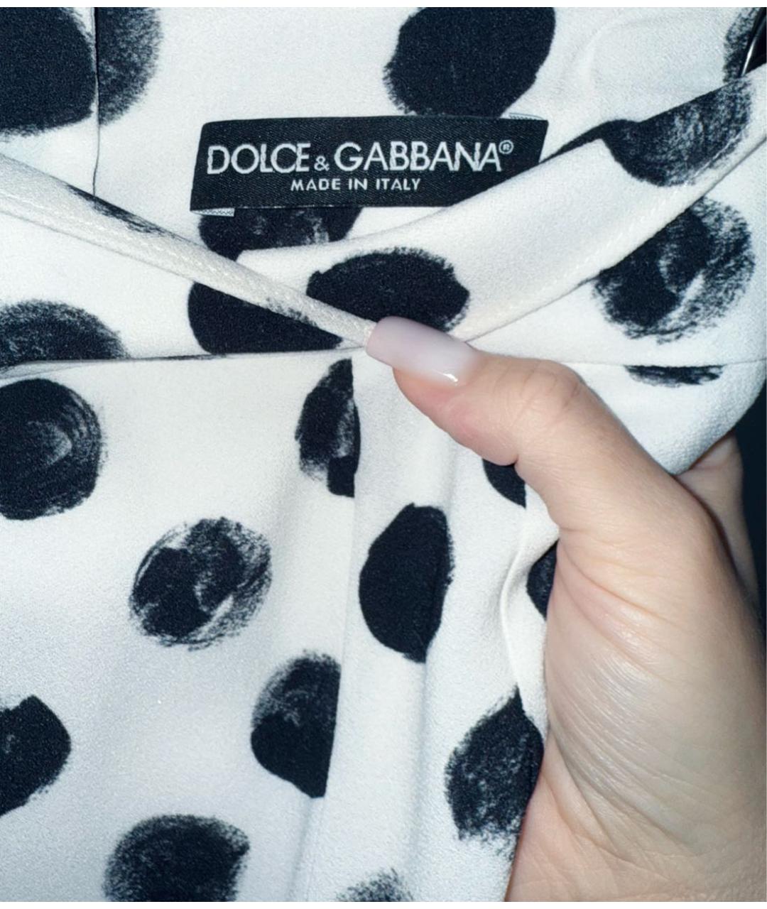 DOLCE&GABBANA Шелковая юбка макси, фото 3