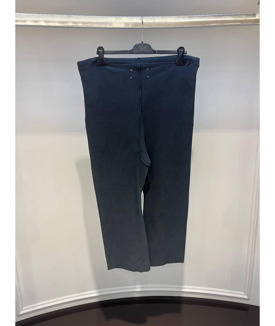 MAISON MARGIELA Черные прямые брюки, фото 2