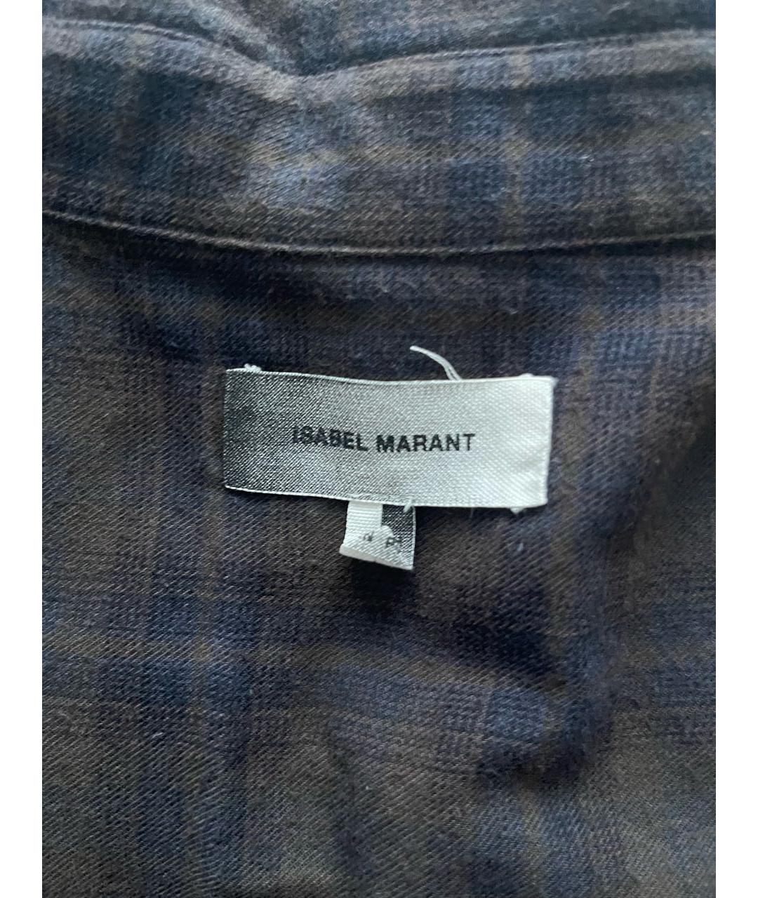 ISABEL MARANT Хлопковая кэжуал рубашка, фото 4