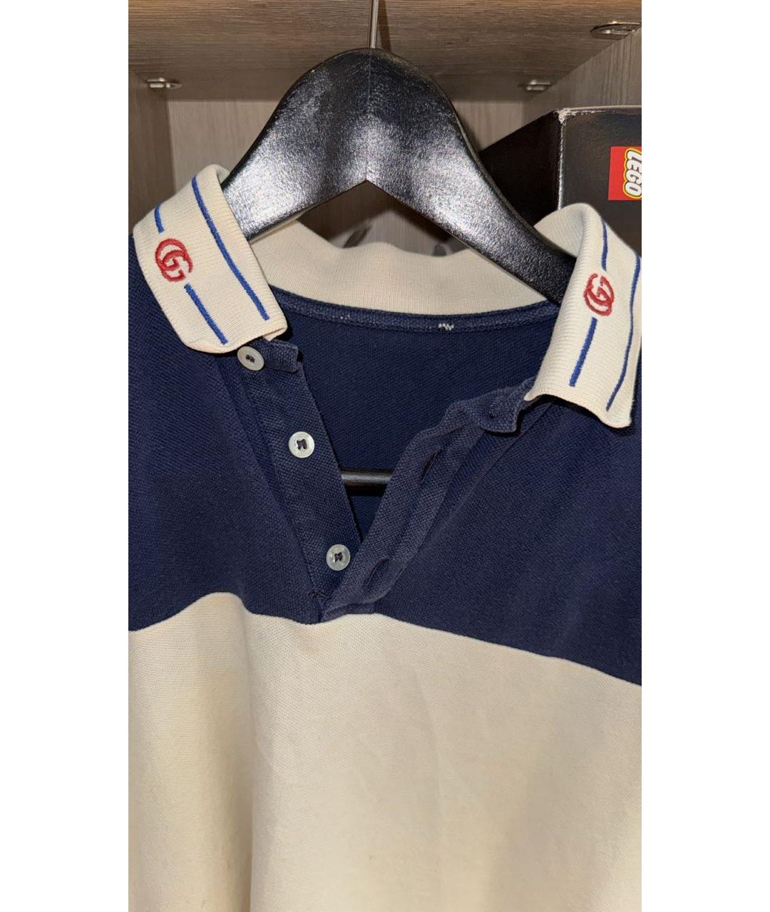 GUCCI Белая хлопковая детская футболка, фото 3