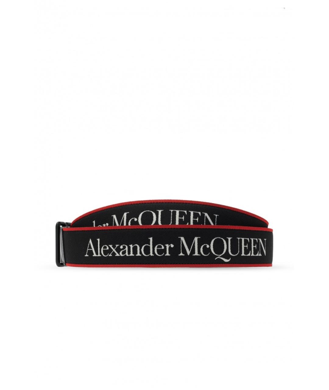 ALEXANDER MCQUEEN Черный ремень, фото 3