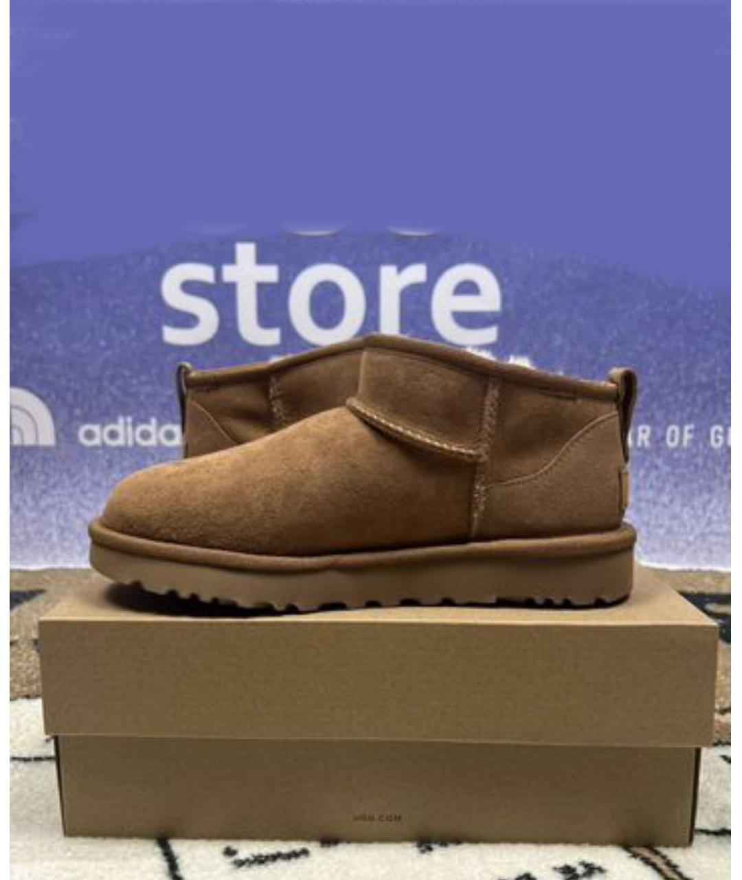 UGG AUSTRALIA Коричневые ботинки, фото 6