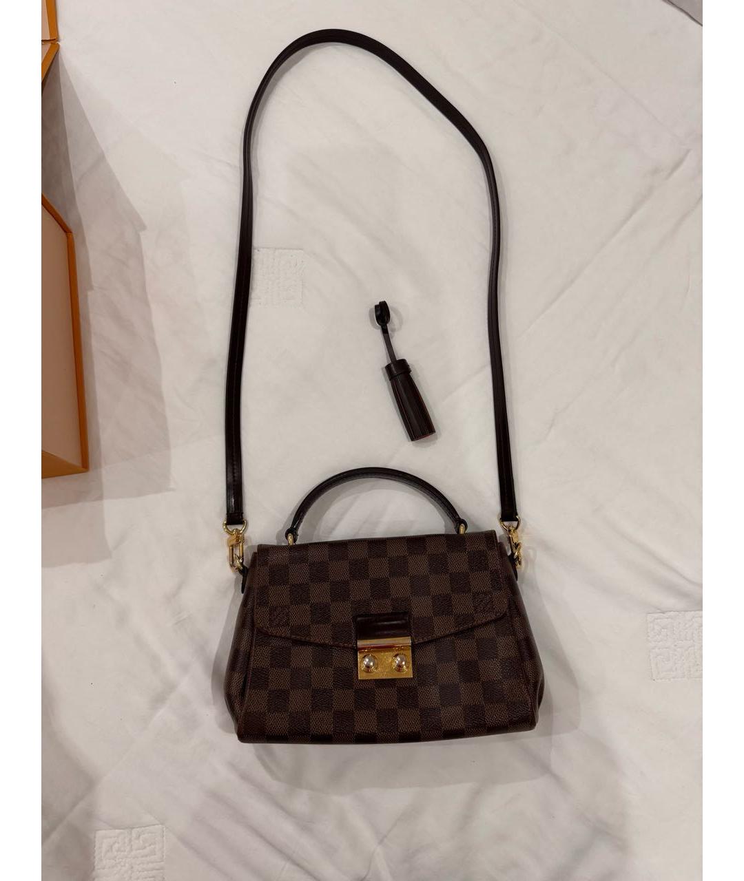 LOUIS VUITTON Коричневая сумка через плечо, фото 8