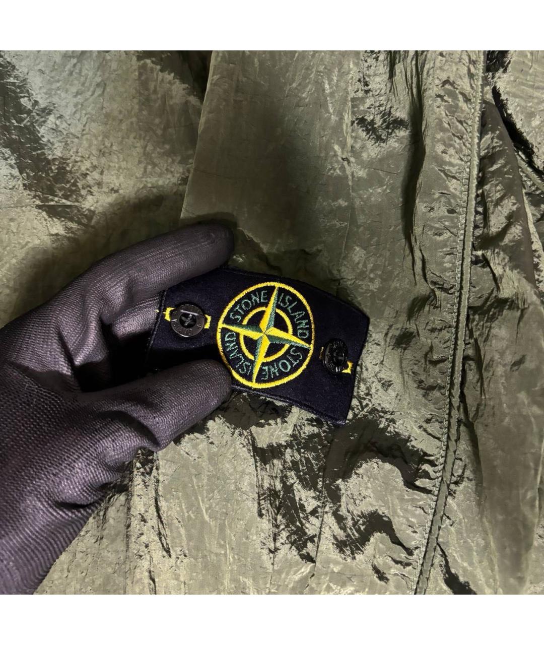 STONE ISLAND Зеленая куртка, фото 4