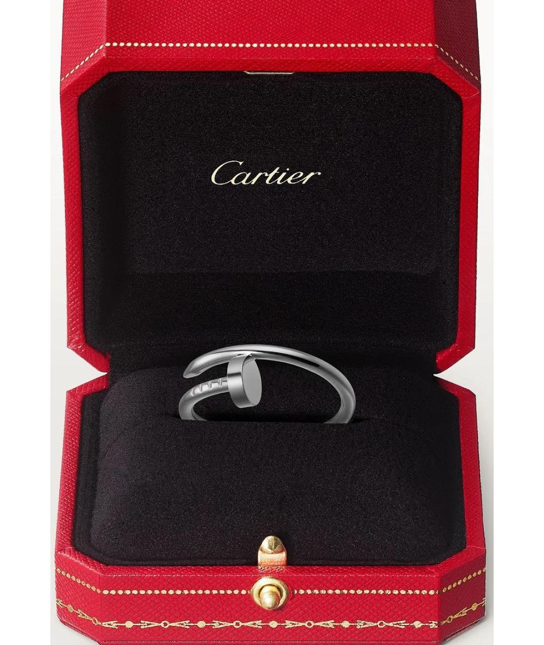 CARTIER Серебряное кольцо из белого золота, фото 4