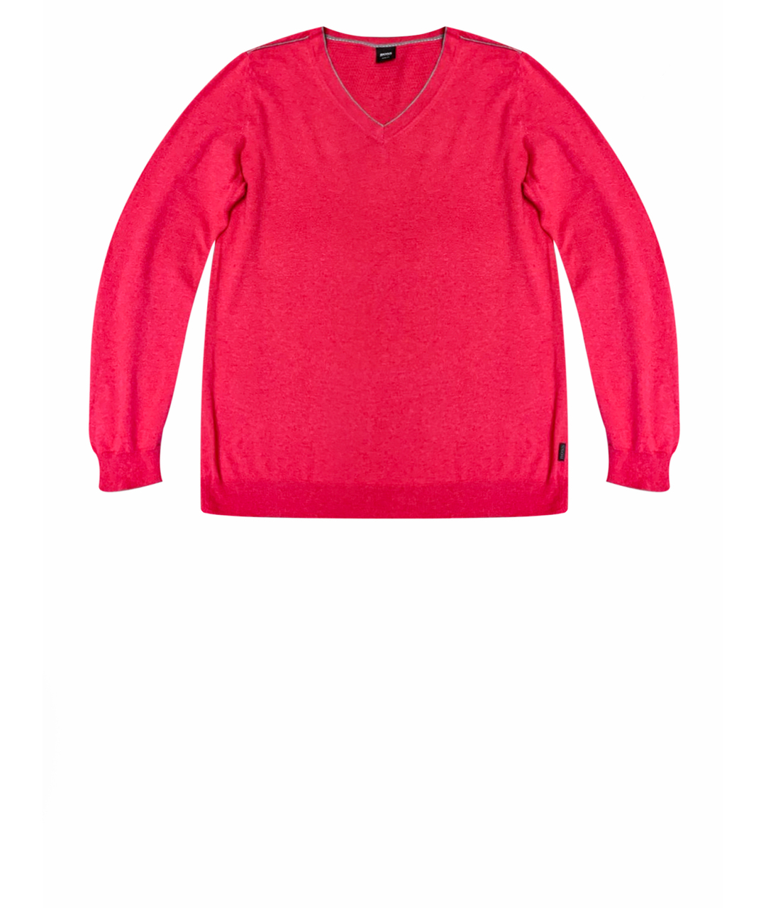 HUGO BOSS Розовый шерстяной джемпер / свитер, фото 1