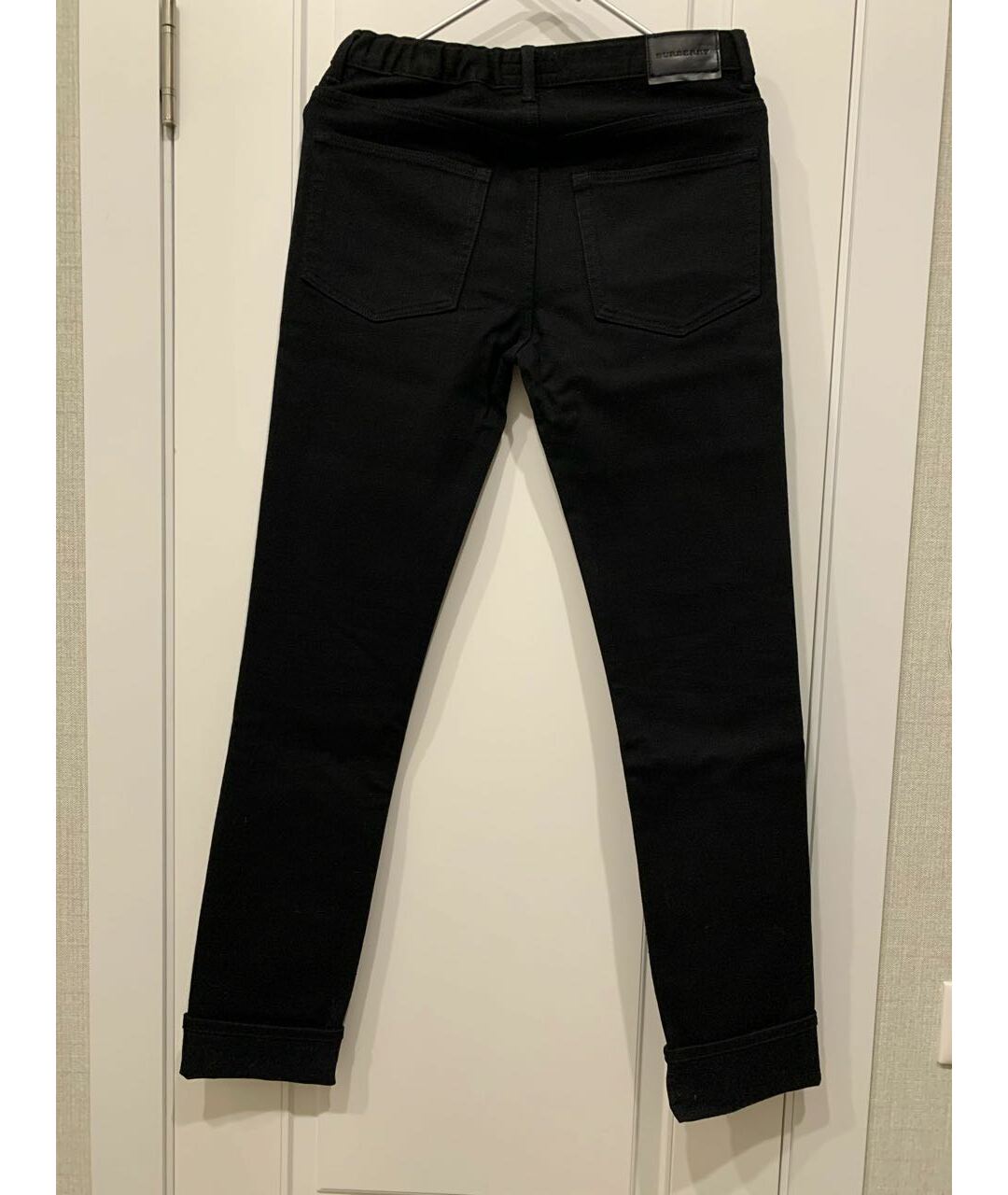 BURBERRY KIDS Черные шерстяные брюки и шорты, фото 2