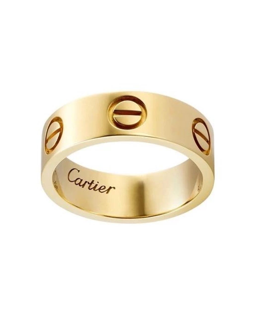 CARTIER Желтое кольцо из желтого золота, фото 6