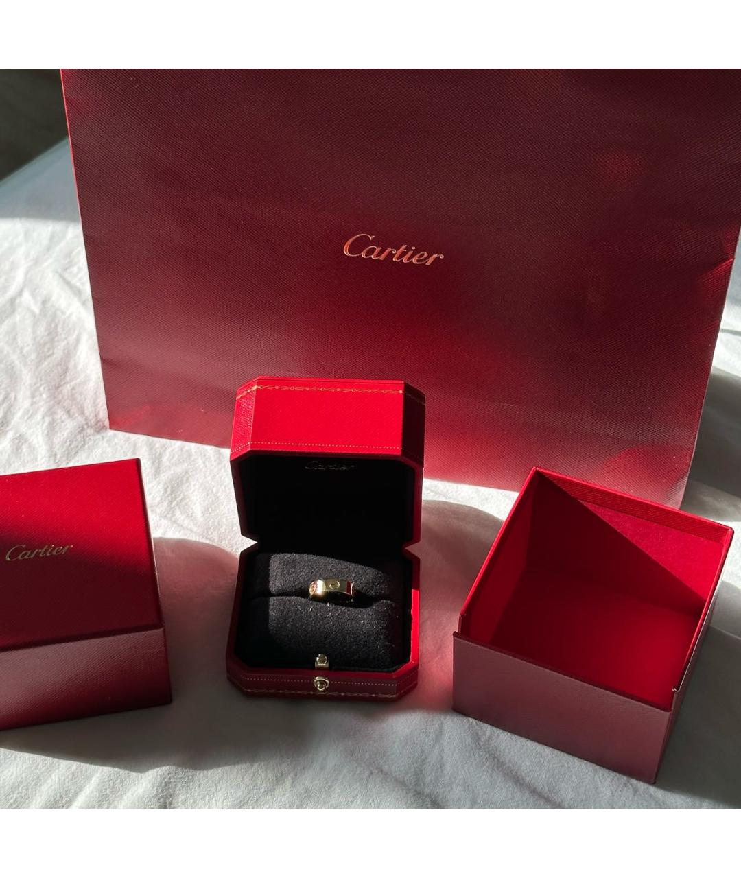 CARTIER Желтое кольцо из желтого золота, фото 3